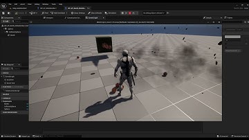 Unreal Engine Set Bomb Explosion Set Life Span Spawn Emitter at Location