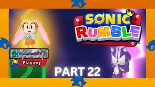 Sonic Rumble SQUADS PART 22 WITH @CreamStars76YT