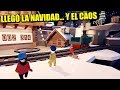 SALVANDO LA NAVIDAD... Y DESCARRILANDO TRENES - HUMAN FALL FLAT | Gameplay Español