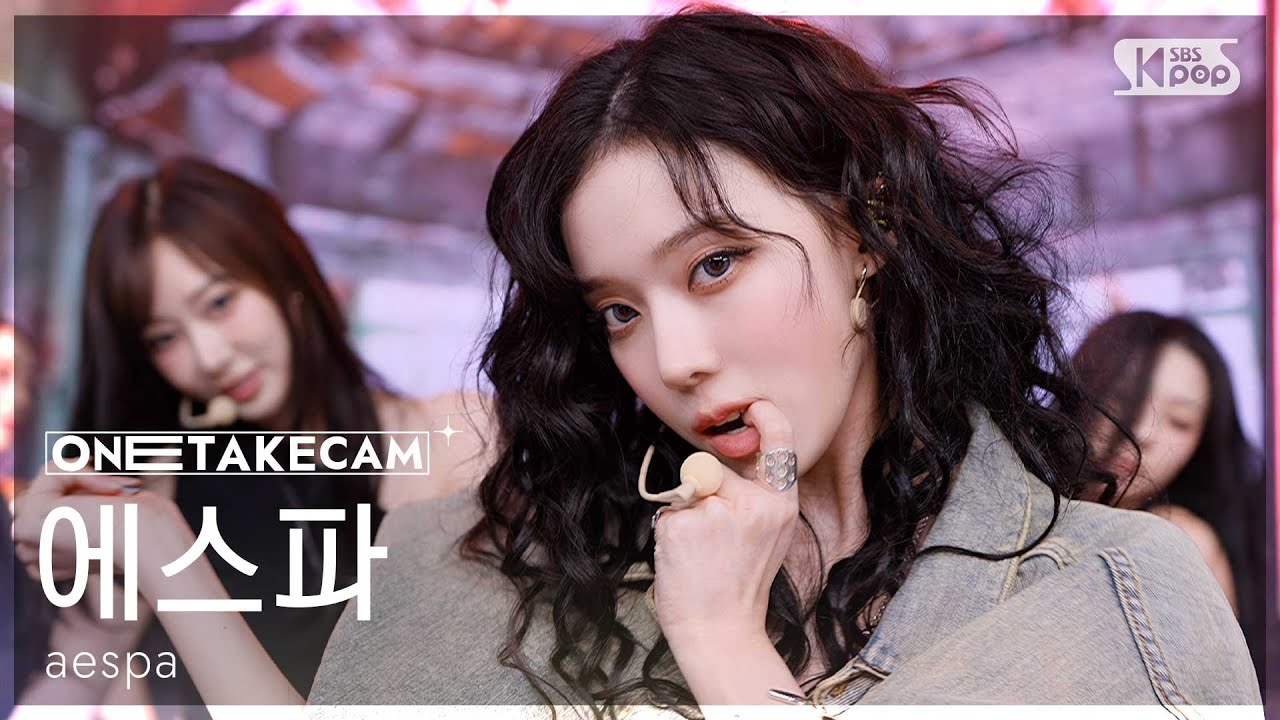 [단독샷캠4K] 에스파 'Dirty Work' 단독샷 별도녹화│aespa ONE TAKE STAGE│@SBS Inkigayo 250713