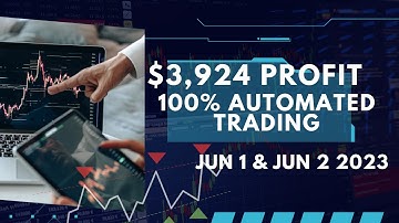 $3,924 Profit 6/1 & 6/2/23 - 100% Automated Trading Algo for NinjaTrader 8 - TFN Algo
