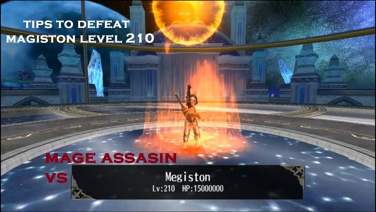 Toram Online l Mage Assasin VS Megiston Level 210 (How To Defeat)
