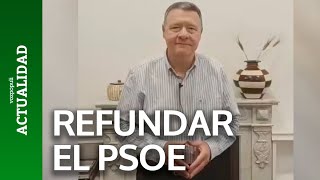 Jordi Sevilla launches his manifesto to refound the PSOE and break with Sánchez's policies.