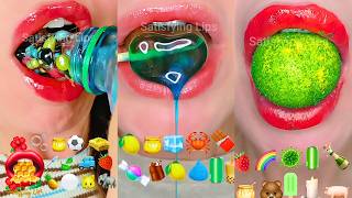 Satisfying ASMR Eating Emoji Food Compilation Mukbang screenshot 5