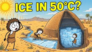 How Did Ancient Persians Make Ice in 50°C Desert Heat?