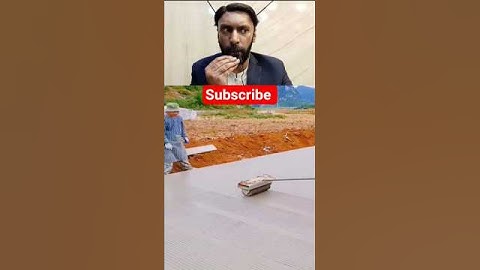 Smart Tool Creates Anti Slip Grooves on Fresh Concrete Roads #shorts