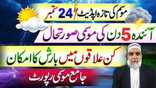 Weather Forecast for Next 5 days in Pakistan || Crop Reformer