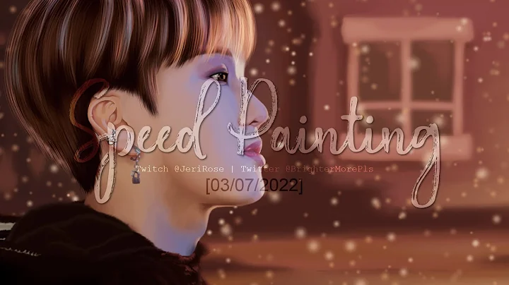 How I painted Changbin in Winter Falls | Realism P...