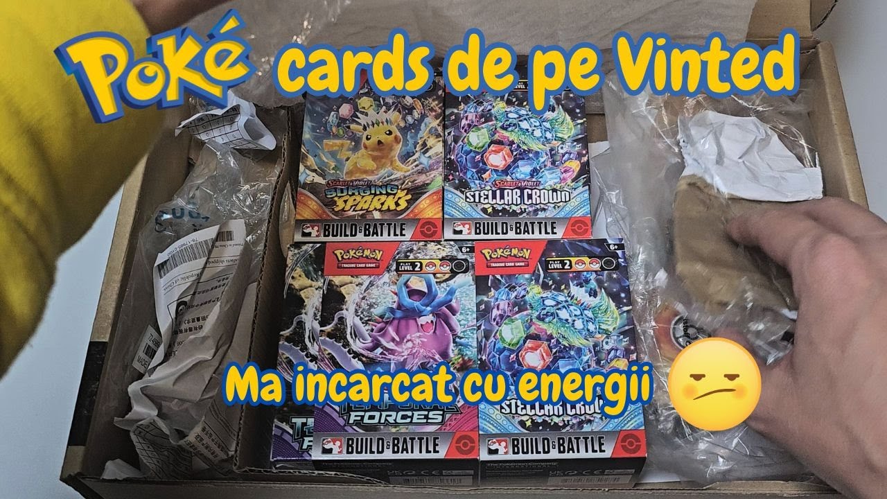 😡 Ma incarcat de energii 😢 Bulk de pe vinted carti Pokemon 😍 