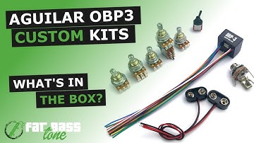 Aguilar OBP-3 Custom 3 Band Bass Preamp: What’s In The Box (A Close-Up Look)