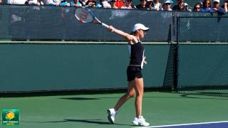 Justine Henin's Backhand