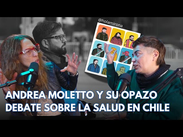 Andrea Moletto y Su Opazo: Debate sobre salud en Chile - El Club de las Tres de la Tarde class=