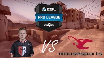 POV - Brollan (fnatic)(25-8) vs mouz / dust2 / ESL Pro League Season 8