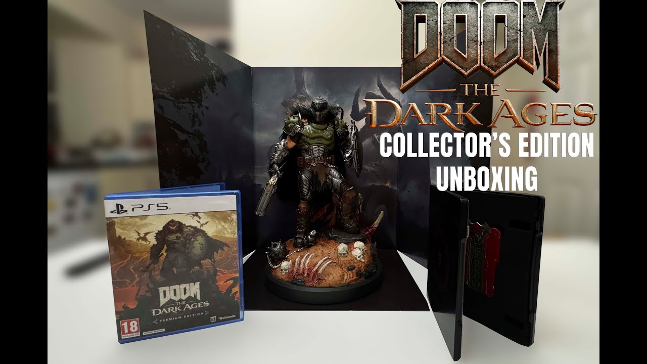 DOOM: The Dark Ages Collector’s Edition Unboxing - YouTube
