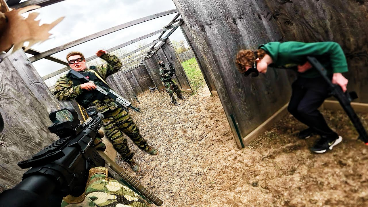 SNEAKY Airsoft Gameplay | Hard Point | Black Ops Airsoft Bristol, WI