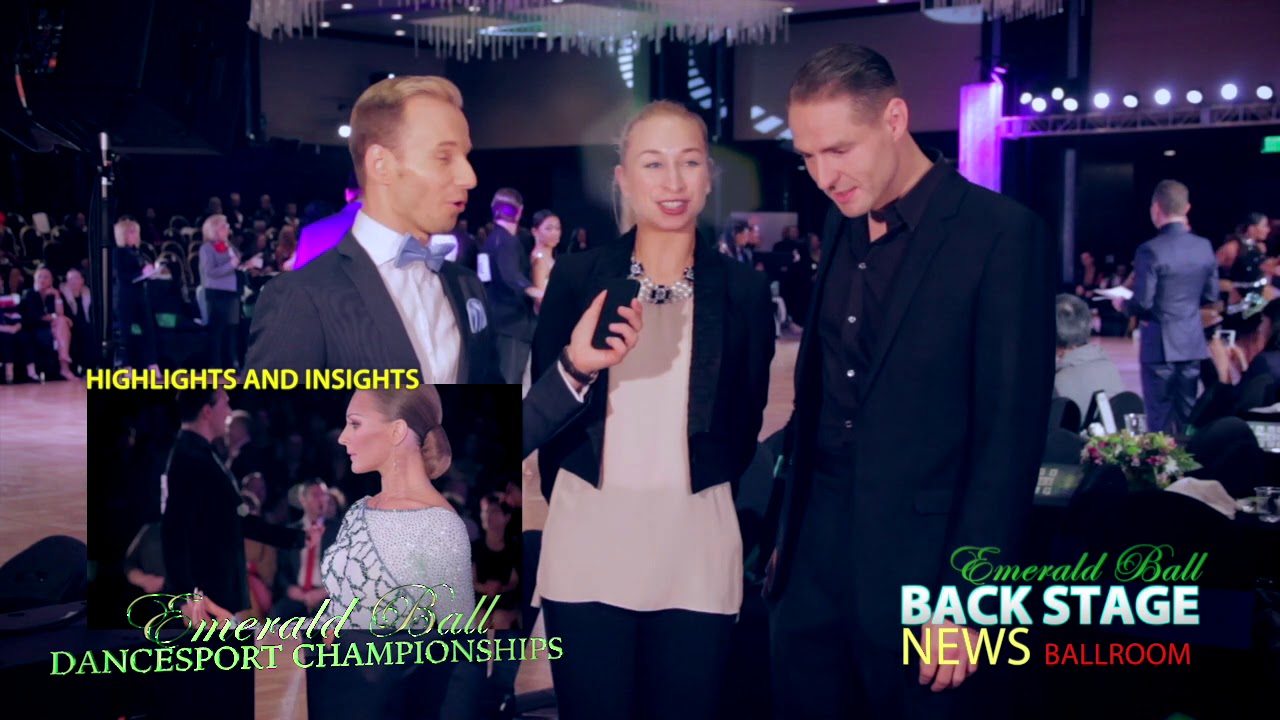 dancers boutique Emerald Ball 2018 Interview with Rudy Homm and Katia Kanevskaya