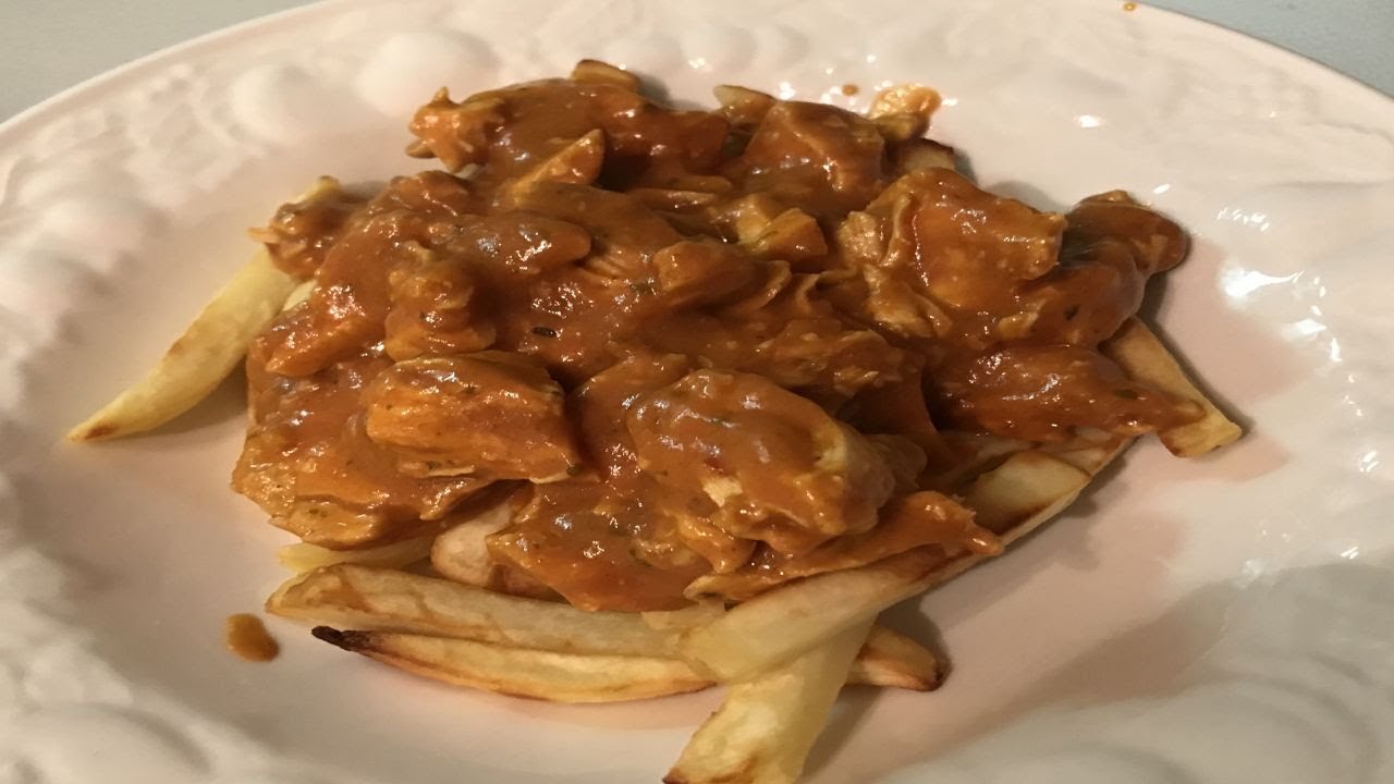 Butter Chicken Poutine - Cooking with Coach Rob - YouTube