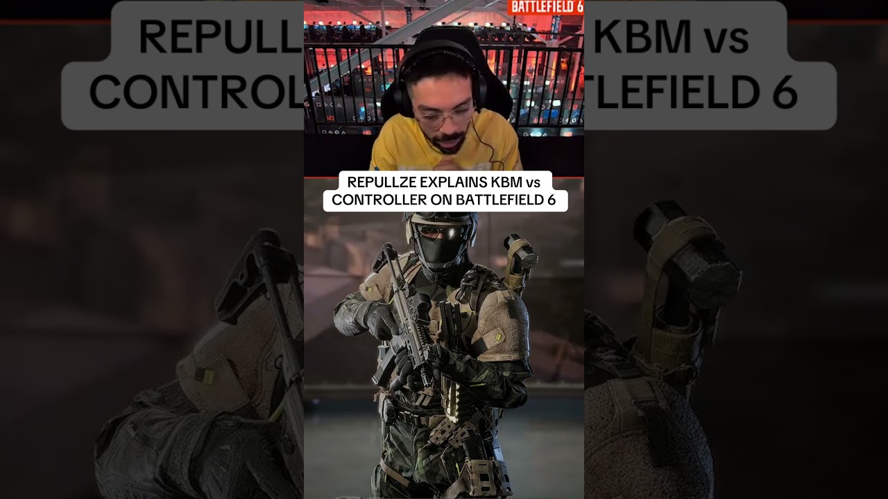 Клавиатура и мышь против контроллера в Battlefield 6 👀