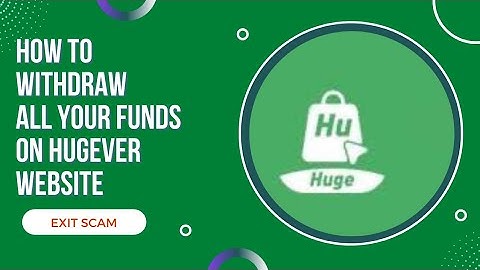 (Exit Scam)- Hugever withdrawal Update: How To withdraw Your Funds From Hugever Website.