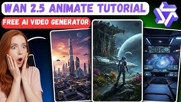 How To Generate Free AI Video With WAN 2.5 Animate | Make Free Ai Cinematic Video with WAN 2.5