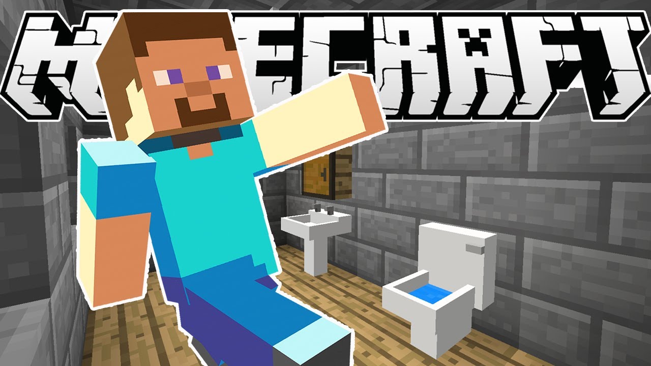 DANTDM | The Diamond Minecart | THE BATHROOM ADVENTURE Super Minecraft ...