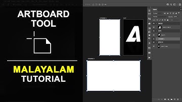 ARTBOARD TOOL MALAYALAM | PHOTOSHOP CC 2021