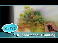 Spontaneous Watercolor Landscape – Canson Heritage Paper