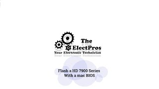 How to flash a HD 7950 GPU to work with a Mac
