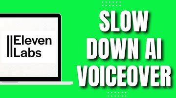 How To Slow Down an AI Voice Over in ElevenLabs (Easily 2023)