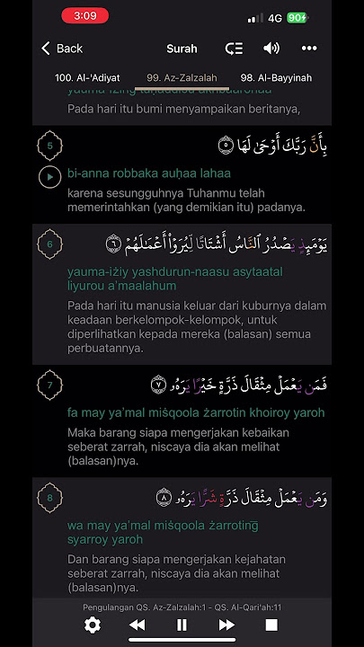Surah Az-Zalzalah