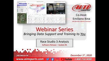 1-69 Race Studio 3 Analysis Update #5 - Live Webinar with Emiliano Bina - 12/1/2020