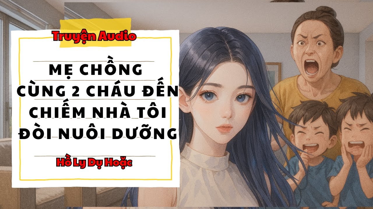 TRUYỆN AUDIO // HỒ LY DỤ HOẶC SỐ 124 // MẸ CHỒNG CÙNG 2 CHÁU ĐẾN CHIẾM NHÀ TÔI ĐÒI NUÔI DƯỠNG