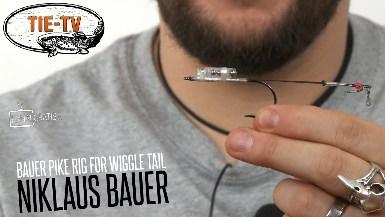 Tie TV - Bauer Pike Rig for Wiggle Tail - Niklaus Bauer