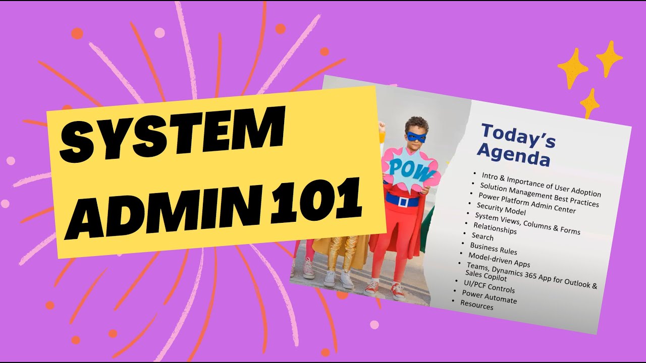 Dynamics 365 CRM/Customer Engagement System Admin 101 - YouTube