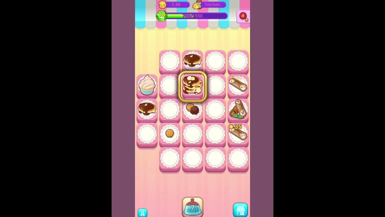 Merge Cakes(Part5) 🎂Cake House🍪🍰Android Gameplay grapesngames 🍩 YouTube