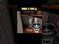 granny secret trick and tips 🔥💯 #granny #horrorgaming #shorts