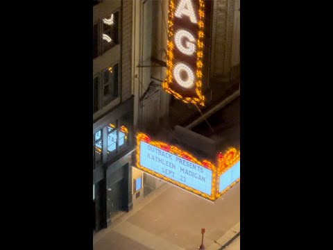The Chicago Theatre Marquee