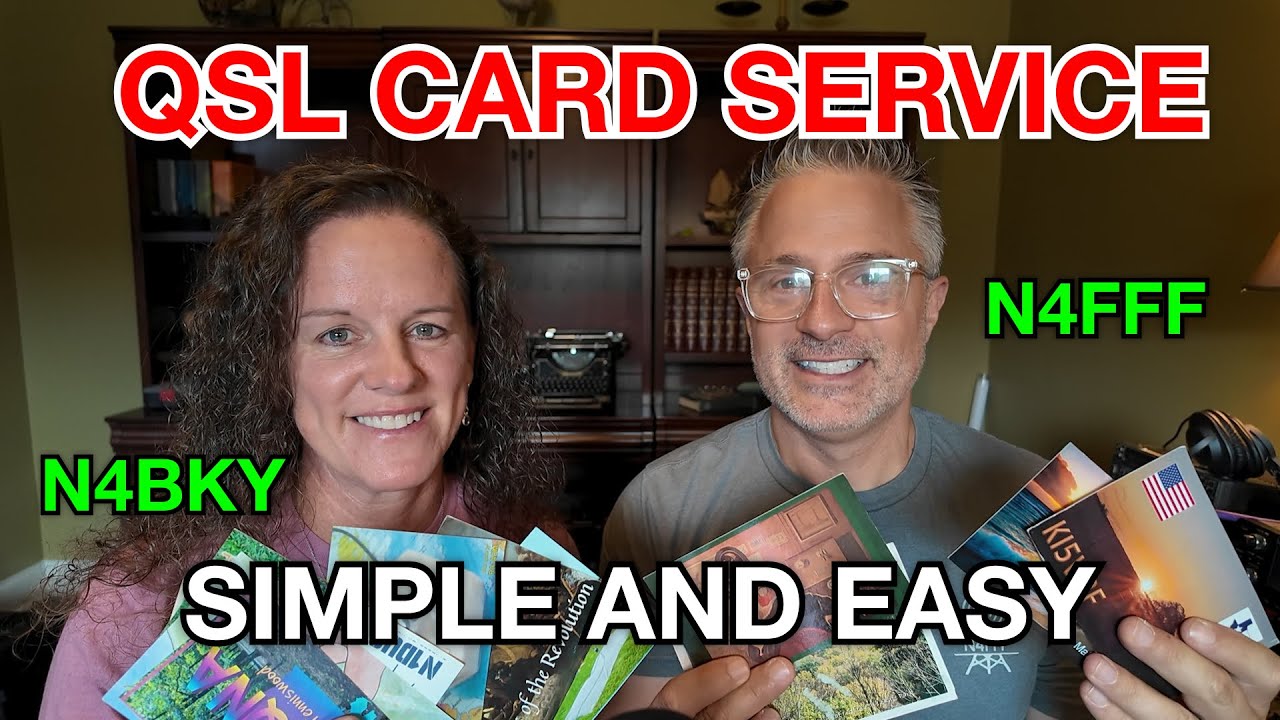 📬 New!! QSL Card Service