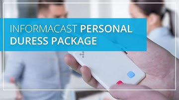 Personal Duress Package with InformaCast Fusion