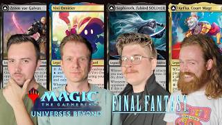 FF Commanders are BUSTED!  | Vivi v Sephiroth v Kefka v Zenos | EDH Final Fantasy Gameplay