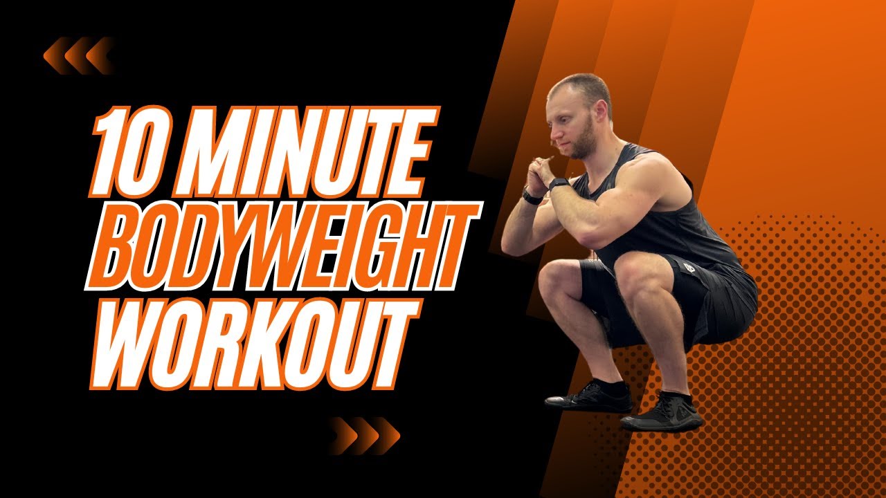 10 Minute Bodyweight Workout YouTube