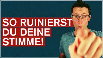 Wie kann ich meine Stimme verlieren?