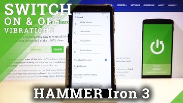 How to Enter Vibration Settings in myPhone Hammer Iron 3 - Set Vibration Pattern