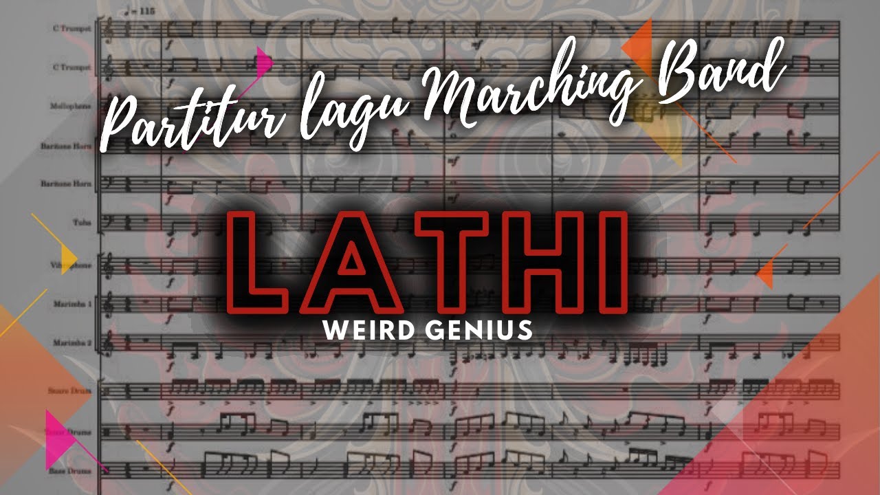 LATHI - Wierd Genius - Marching Band Arrangement