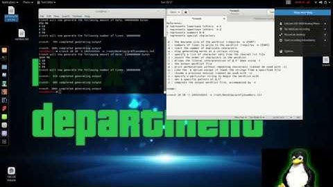 How to make a wordlist or dictionary in kali linux WPA/WPA2 crack requirement