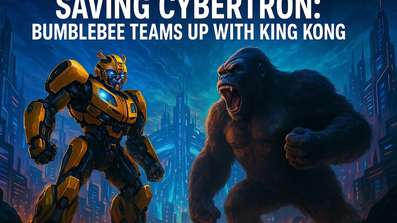 Saving Cybertron: Bumblebee Teams Up with King Kong! - Kong's World: Monster Wars