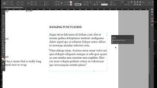 12  Hanging Punctuation
