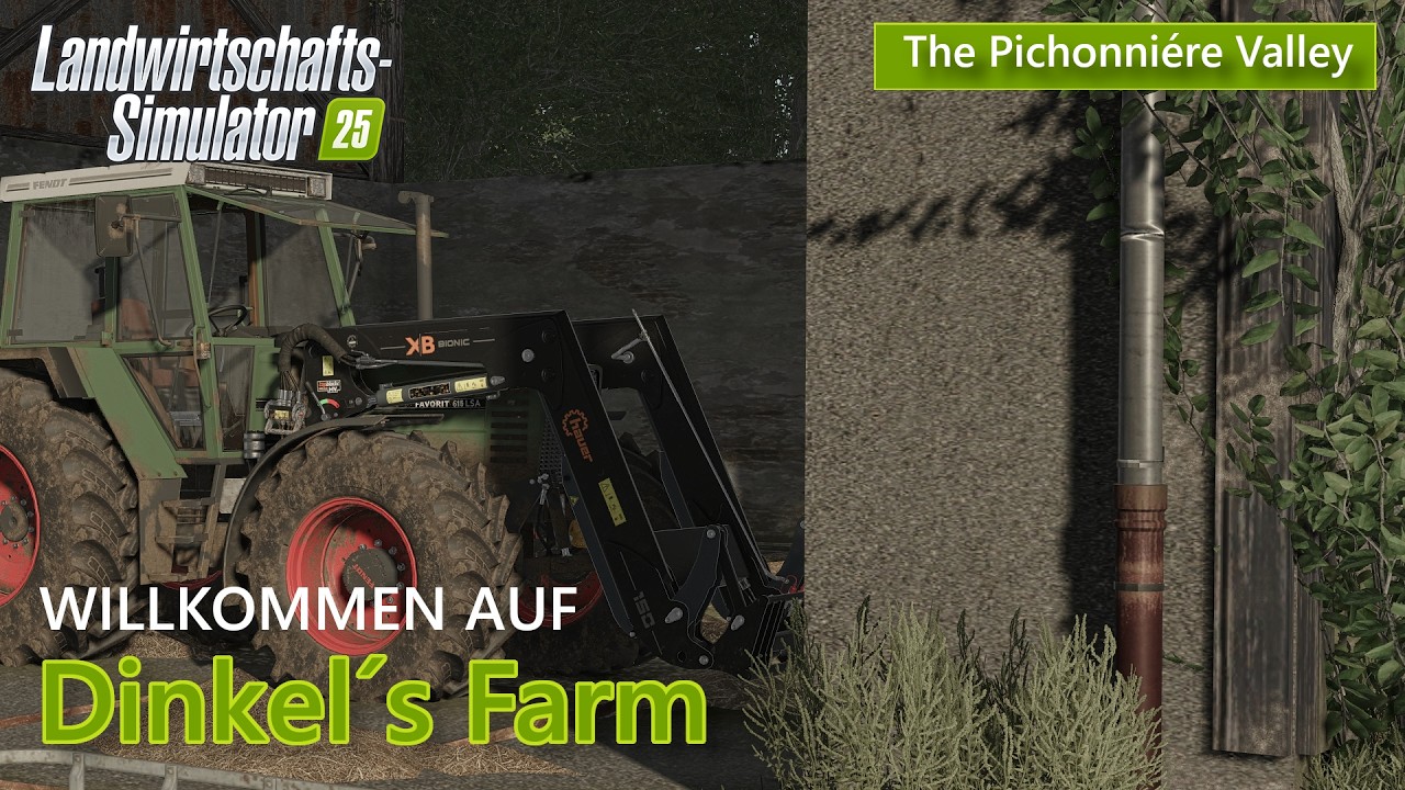 LS 25 Pichonniere Valley Let´s Play #002  REA Gameplay