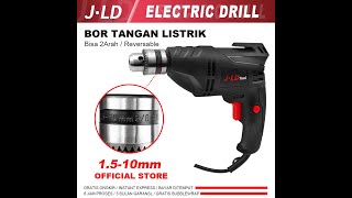 JLD electric drill 10mm used show  - MESIN BOR LISTRIK-BOR LISTRIK 10MM-tokopedia and lazada