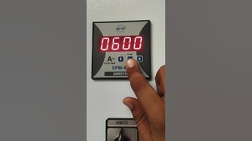 Ampèremeterinstellingen - EPM-4D